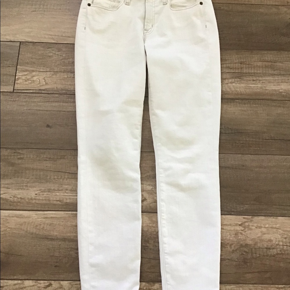 J Crew Pants Cream Toothpick 27